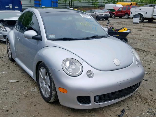 3VWFE31C14M418556 - 2004 VOLKSWAGEN NEW BEETLE SILVER photo 1