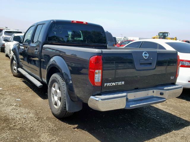 1N6AD09U78C414429 - 2008 NISSAN FRONTIER C BLACK photo 3