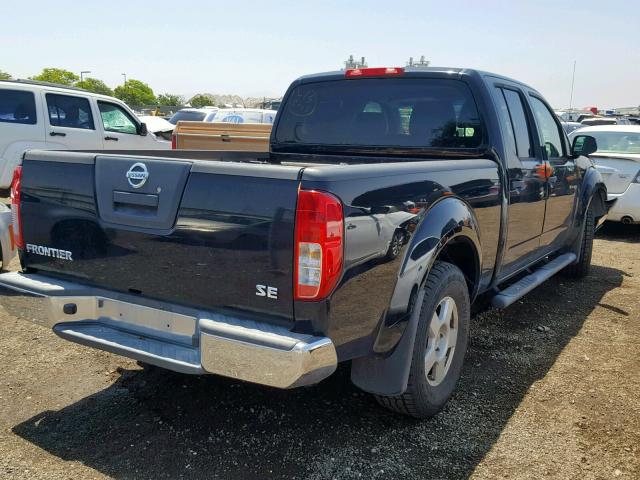 1N6AD09U78C414429 - 2008 NISSAN FRONTIER C BLACK photo 4