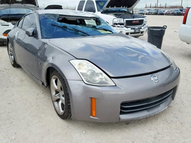 JN1BZ34D57M502912 - 2007 NISSAN 350Z COUPE GRAY photo 1