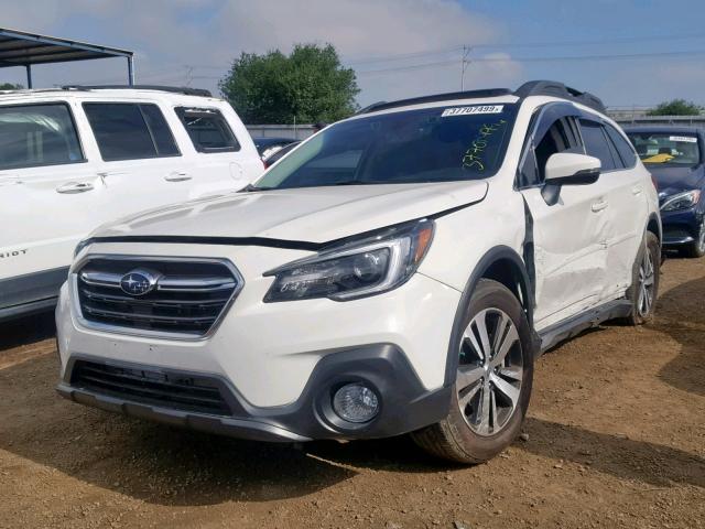 4S4BSENC7J3278599 - 2018 SUBARU OUTBACK 3. WHITE photo 2