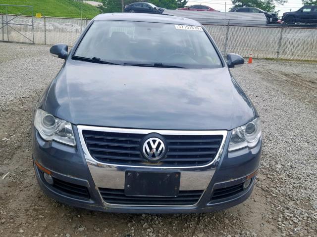 WVWJM7AN2AP050645 - 2010 VOLKSWAGEN PASSAT KOM CHARCOAL photo 9