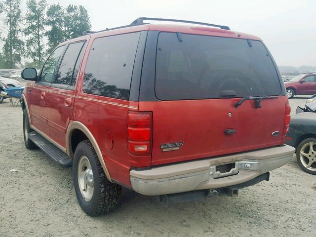 1FMPU18L1WLB42691 - 1998 FORD EXPEDITION RED photo 3