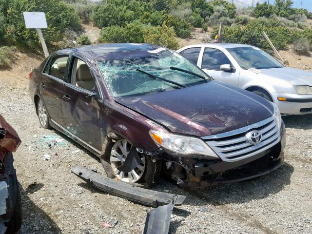 4T1BK3DB1BU404027 - 2011 TOYOTA AVALON BAS MAROON photo 1