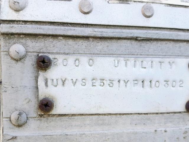 1UYVS2531YP110302 - 2000 UTILITY TRAILER Ağ foto 10