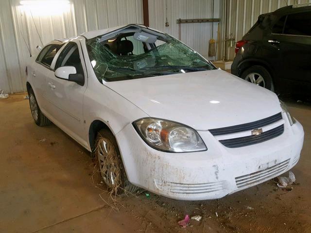 1G1AT58H797285201 - 2009 CHEVROLET COBALT LT WHITE photo 1