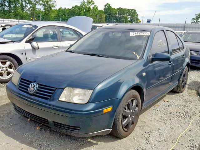 3VWRP69M71M178799 - 2001 VOLKSWAGEN JETTA GL T GREEN photo 2