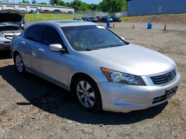 1HGCP26828A007976 - 2008 HONDA ACCORD EXL SILVER photo 1