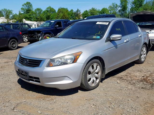 1HGCP26828A007976 - 2008 HONDA ACCORD EXL SILVER photo 2