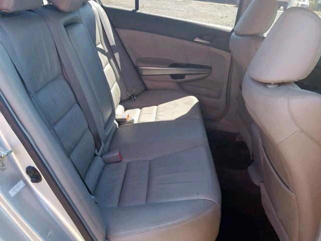 1HGCP26828A007976 - 2008 HONDA ACCORD EXL SILVER photo 6