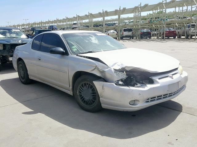 2G1WW12E7Y9193054 - 2000 CHEVROLET MONTE CARL ვერცხლისფერი ფოტო 1