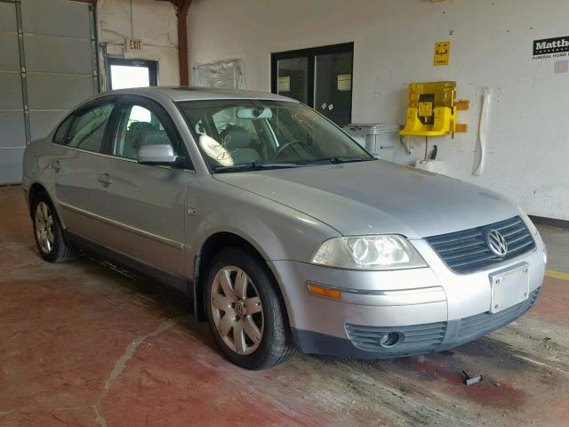 WVWRH63BX3P453098 - 2003 VOLKSWAGEN PASSAT GLX SILVER photo 1