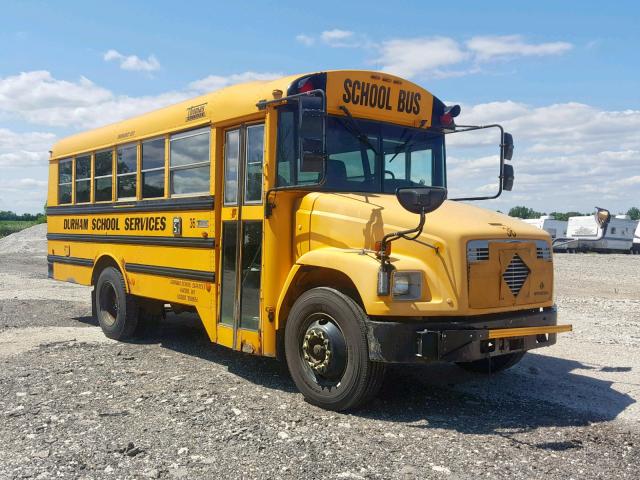 4UZAAWAK23CK67305 - 2003 FREIGHTLINER CHASSIS FS YELLOW photo 1