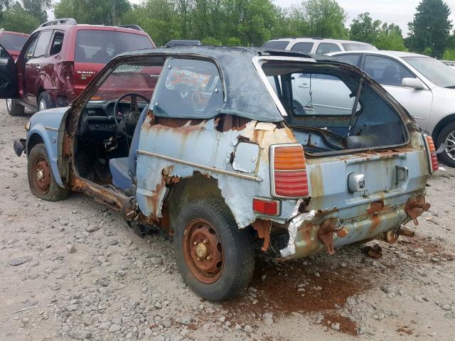 SBC7022677 - 1979 HONDA CIVIC BLUE photo 3