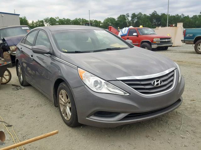 5NPEB4ACXBH257298 - 2011 HYUNDAI SONATA GLS GRAY photo 1