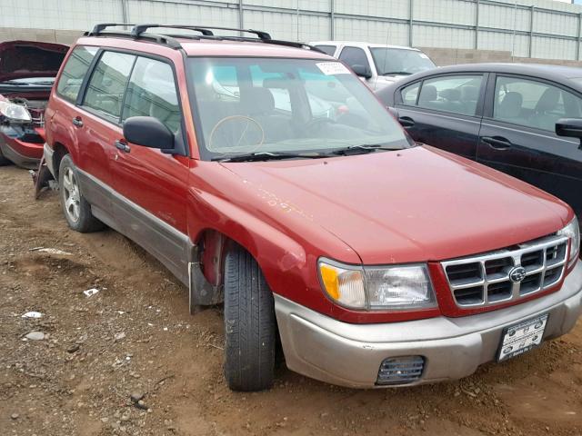 JF1SF6557XH720475 - 1999 SUBARU FORESTER S RED photo 1