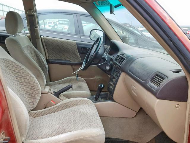 JF1SF6557XH720475 - 1999 SUBARU FORESTER S RED photo 5