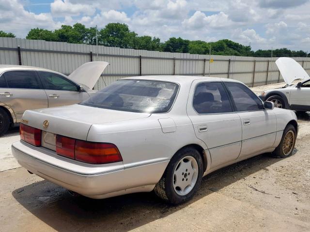 JT8UF11E5R0206166 - 1994 LEXUS LS 400 BEIGE photo 4