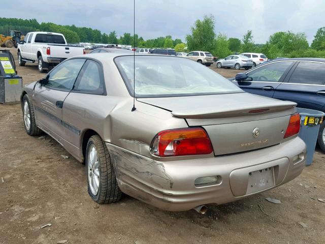 4C3AU52N1WE150731 - 1998 CHRYSLER SEBRING LX TAN photo 3