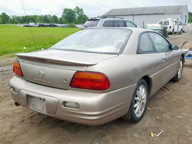 4C3AU52N1WE150731 - 1998 CHRYSLER SEBRING LX TAN photo 4