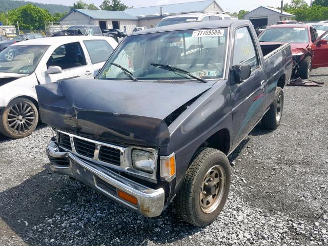 1N6SD11S9RC403938 - 1994 NISSAN TRUCK BASE BLACK photo 2