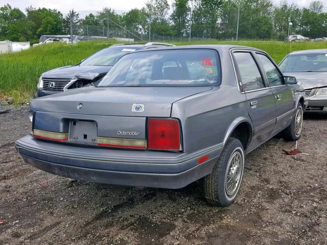 1G3AJ54N6L6352084 - 1990 OLDSMOBILE CUTLASS CI GRAY photo 4