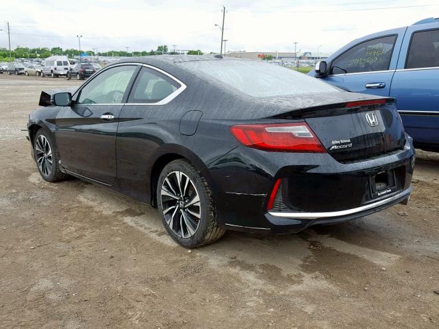 1HGCT1B83HA003981 - 2017 HONDA ACCORD EXL BLACK photo 3