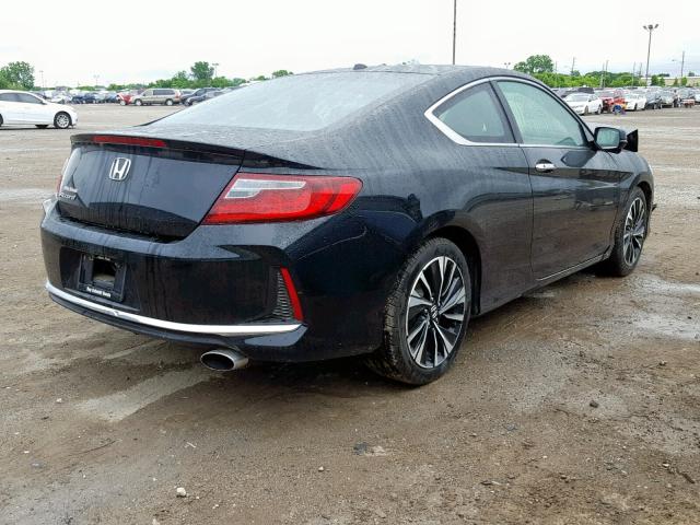 1HGCT1B83HA003981 - 2017 HONDA ACCORD EXL BLACK photo 4