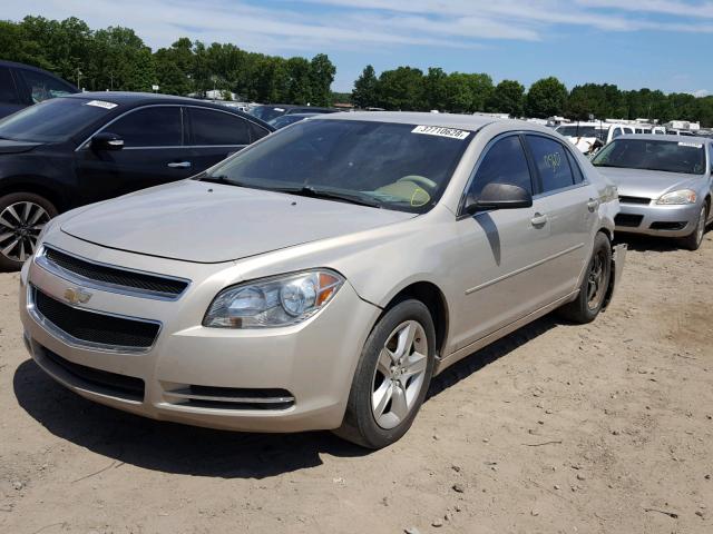 1G1ZG57B294158460 - 2009 CHEVROLET MALIBU LS თაფლისფერი ფოტო 2