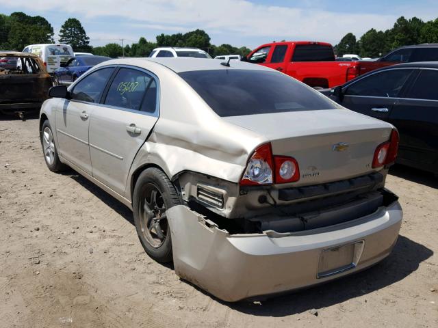 1G1ZG57B294158460 - 2009 CHEVROLET MALIBU LS თაფლისფერი ფოტო 3