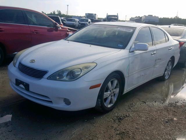 JTHBA30G655065982 - 2005 LEXUS ES 330 WHITE photo 2