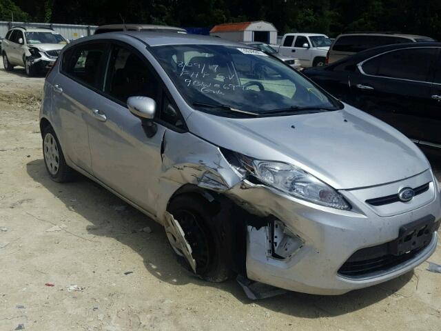 3FADP4EJ2CM171409 - 2012 FORD FIESTA SE SILVER photo 1