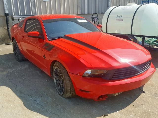 1ZVBP8CF9C5242972 - 2012 FORD MUSTANG GT RED photo 1