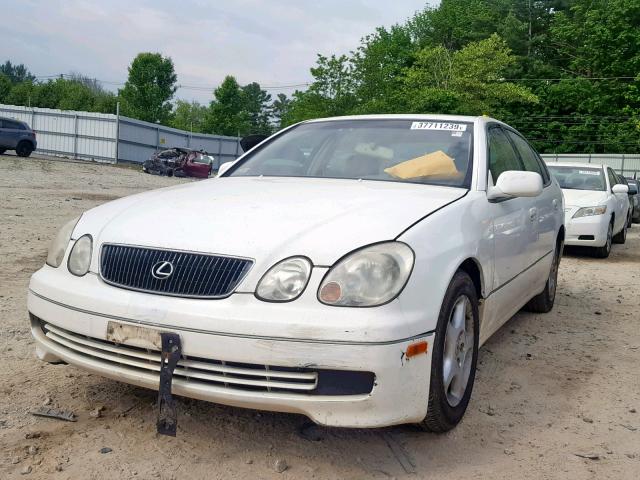 JT8BD68S9X0045906 - 1999 LEXUS GS 300 WHITE photo 2