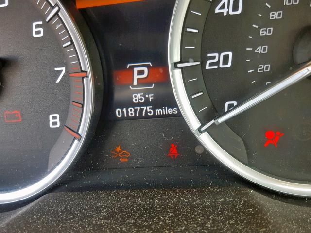 19UUB1F59FA003147 - 2015 ACURA TLX TECH BURGUNDY photo 8