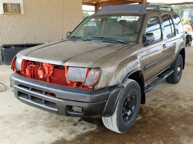 5N1ED28Y31C586947 - 2001 NISSAN XTERRA XE BROWN photo 2