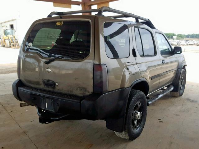 5N1ED28Y31C586947 - 2001 NISSAN XTERRA XE BROWN photo 4