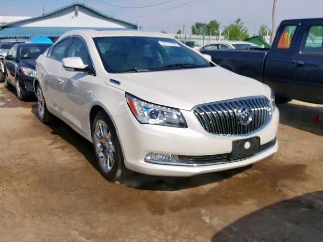 1G4GD5G39EF105734 - 2014 BUICK LACROSSE P WHITE photo 1