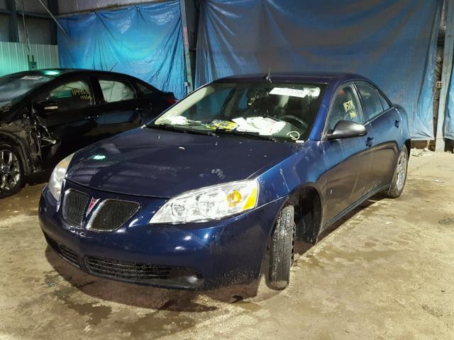 1G2ZF57B484220177 - 2008 PONTIAC G6 VALUE L BLACK photo 2