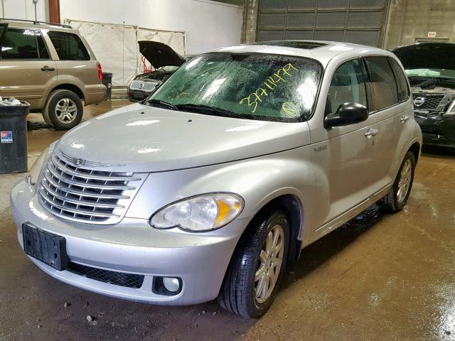 3A8FY68B76T206464 - 2006 CHRYSLER PT CRUISER SILVER photo 2