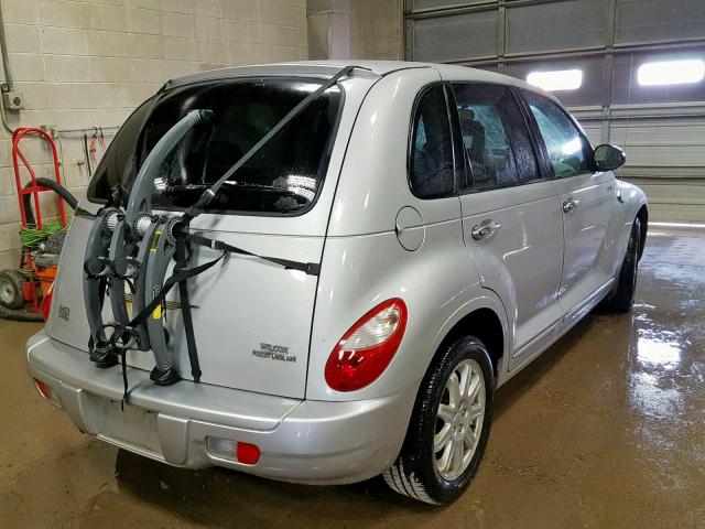 3A8FY68B76T206464 - 2006 CHRYSLER PT CRUISER SILVER photo 4