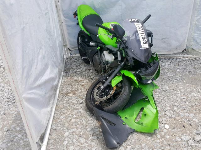 JKAEXEA178A044602 - 2008 KAWASAKI EX650 A Yaşıl foto 1