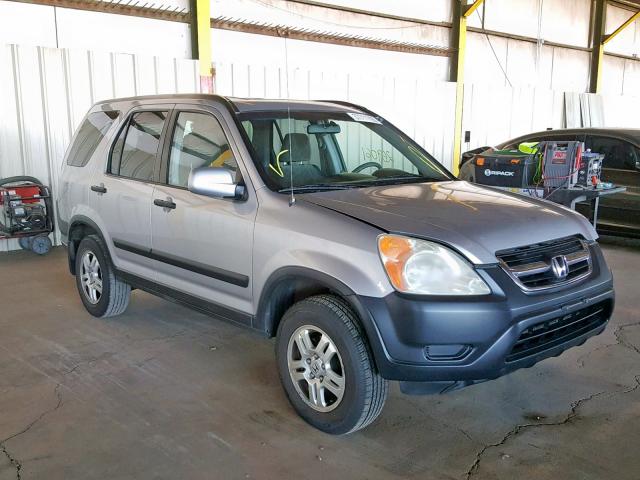 JHLRD788X2C091524 - 2002 HONDA CR-V EX SILVER photo 1