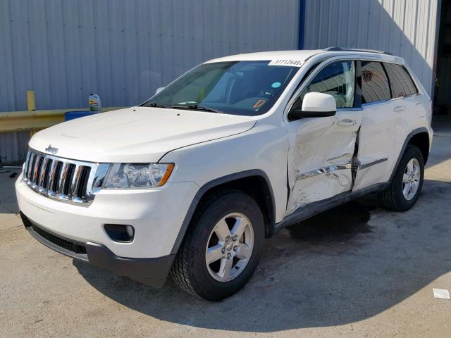 1J4RS4GG2BC563946 - 2011 JEEP GRAND CHER WHITE photo 2