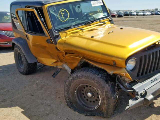 1J4FA49S23P309848 - 2003 JEEP WRANGLER / GOLD photo 9