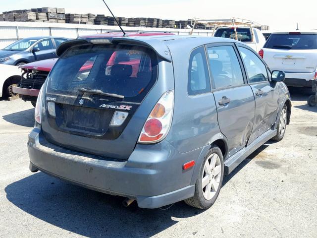 JS2RC62H465352424 - 2006 SUZUKI AERIO TEAL photo 4