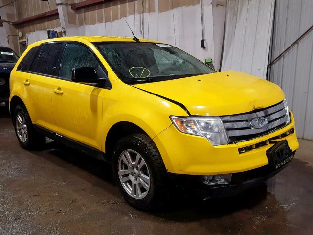 2FMDK48C97BB53501 - 2007 FORD EDGE SEL YELLOW photo 1