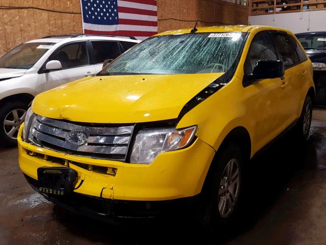 2FMDK48C97BB53501 - 2007 FORD EDGE SEL YELLOW photo 2