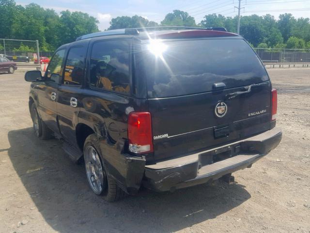 1GYEK63N36R114809 - 2006 CADILLAC ESCALADE L BLACK photo 3