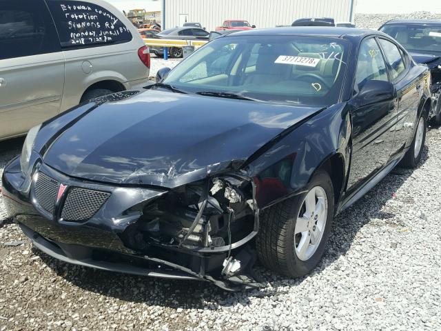 2G2WP552181120102 - 2008 PONTIAC GRAND PRIX BLACK photo 2
